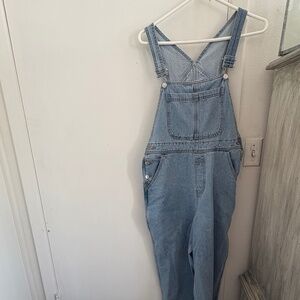Denim overalls